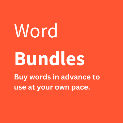 Word Bundles EditorNinja